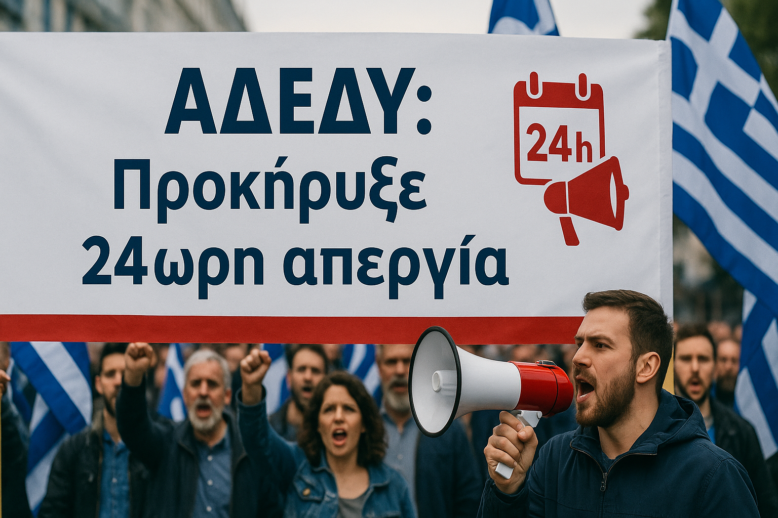 ΑΔΕΔΥ - Προκήρυξε 24ωρη απεργία