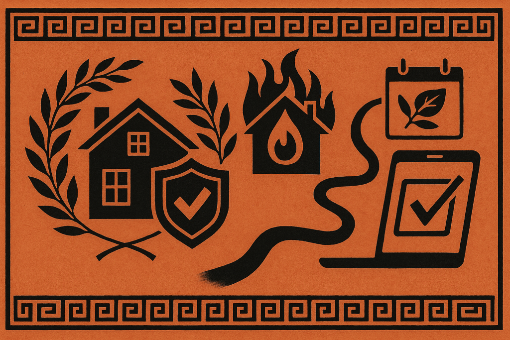 Απαλλαγή ΕΝΦΙΑ πυρόπληκτων 2025: δηλώσεις στο myAADE