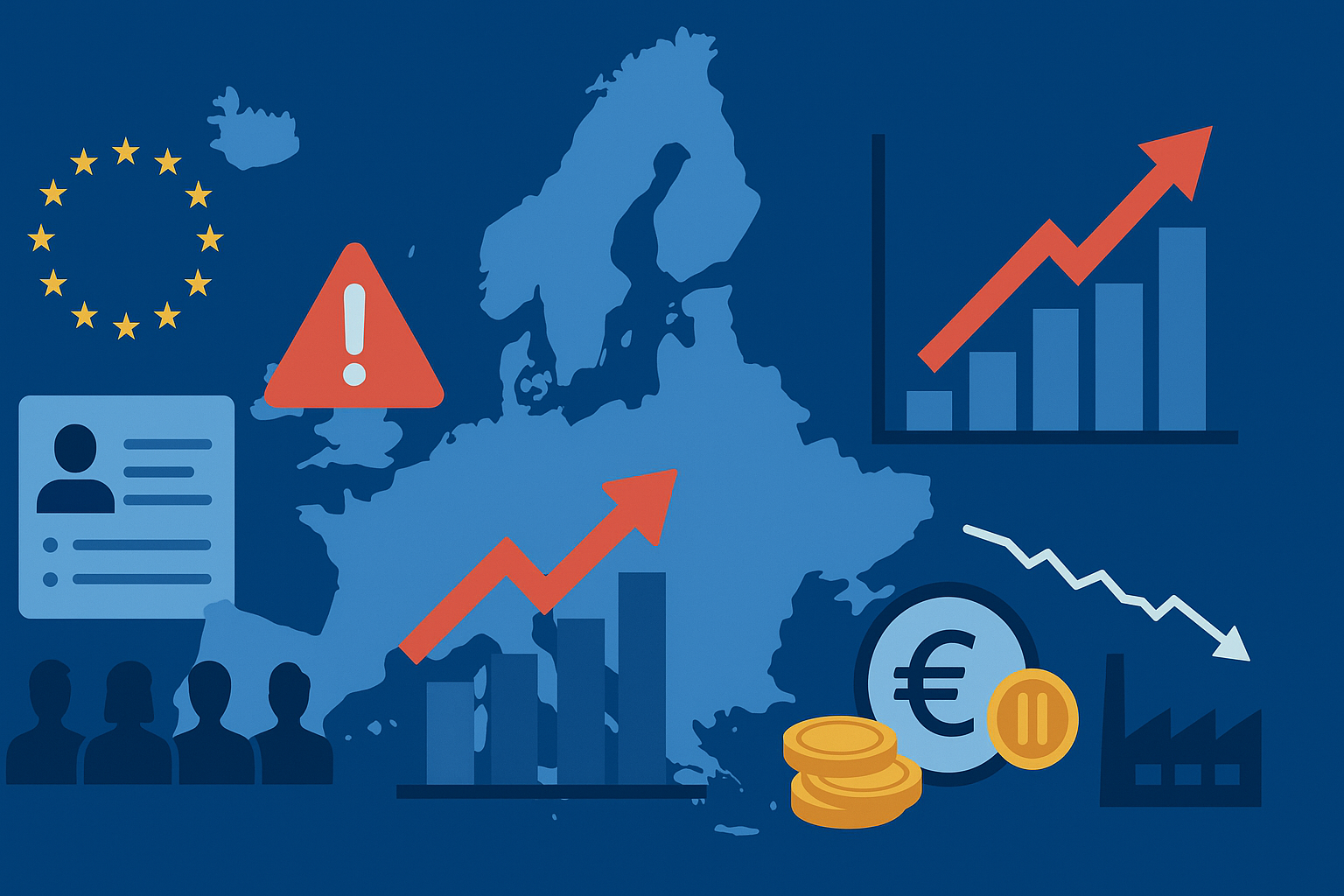 Ευρώπη - Σε ποια χώρα αυξάνεται η ανεργία και φρενάρουν οι μισθοί