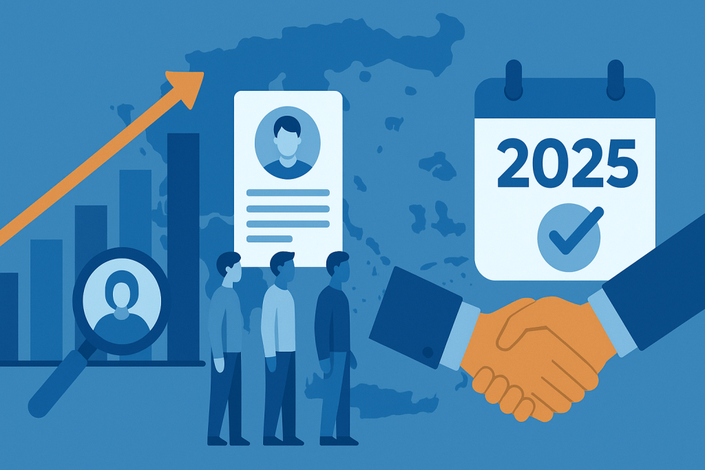 Ρεκόρ προσλήψεων στο οκτάμηνο του 2025