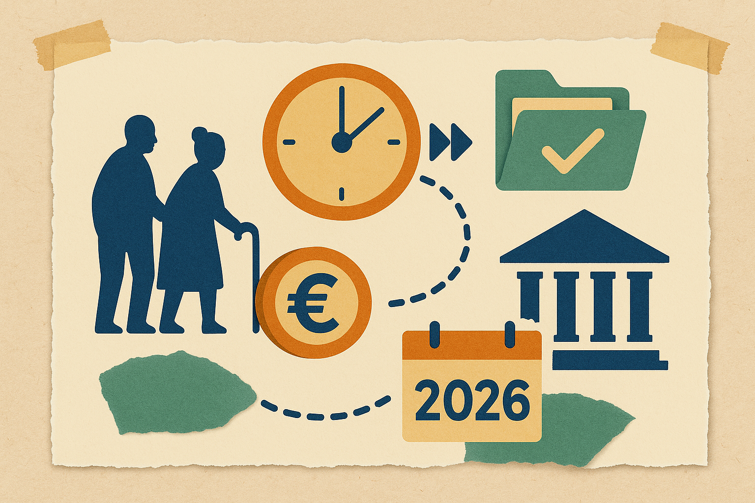 Επικουρικές συντάξεις - ταχύτερη απονομή από μέσα 2026