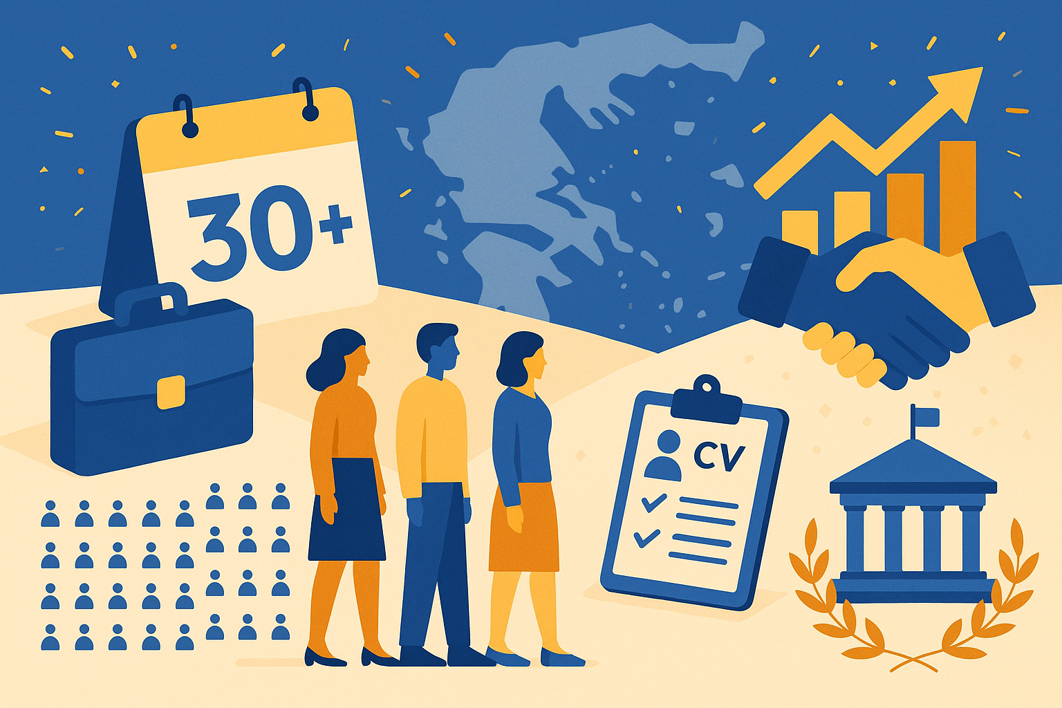 Ιστορικό πρόγραμμα: 50.000 θέσεις εργασίας για ανέργους 30+