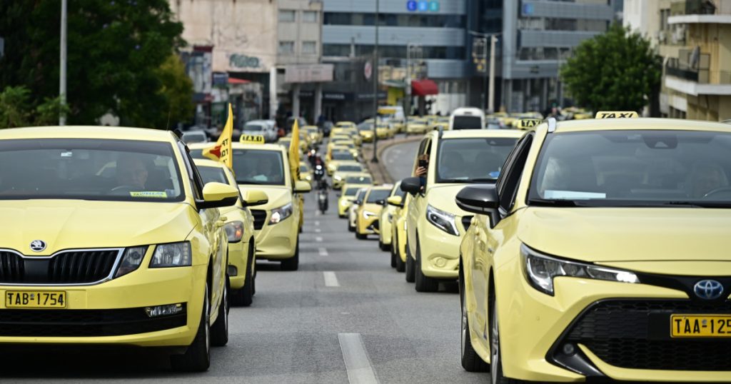 Πορείες οδηγών ταξί σε Αθήνα, Θεσσαλονίκη και άλλες πόλεις στο πλαίσιο 48ωρης απεργίας