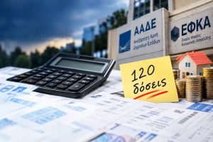 Ασφαλιστικά χρέη 120 δόσεις από τον ΕΦΚΑ